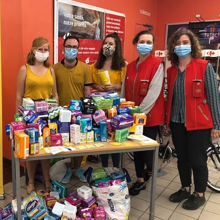 collecte solidaire bénevole à Toulouse